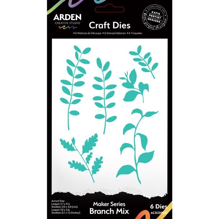 Arden Creative Craft Dies - Maker Series - Branch Mix