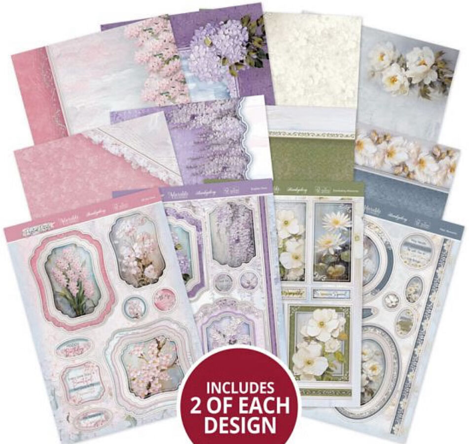 Hunkydory Painted Petals Luxury Topper Collection