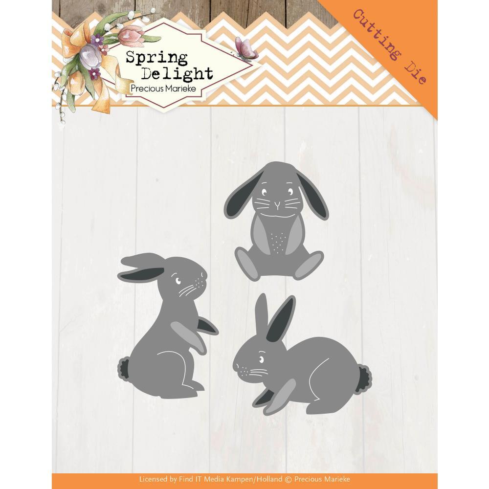 Precious Marieke Dies Spring Delight - Spring Bunnies