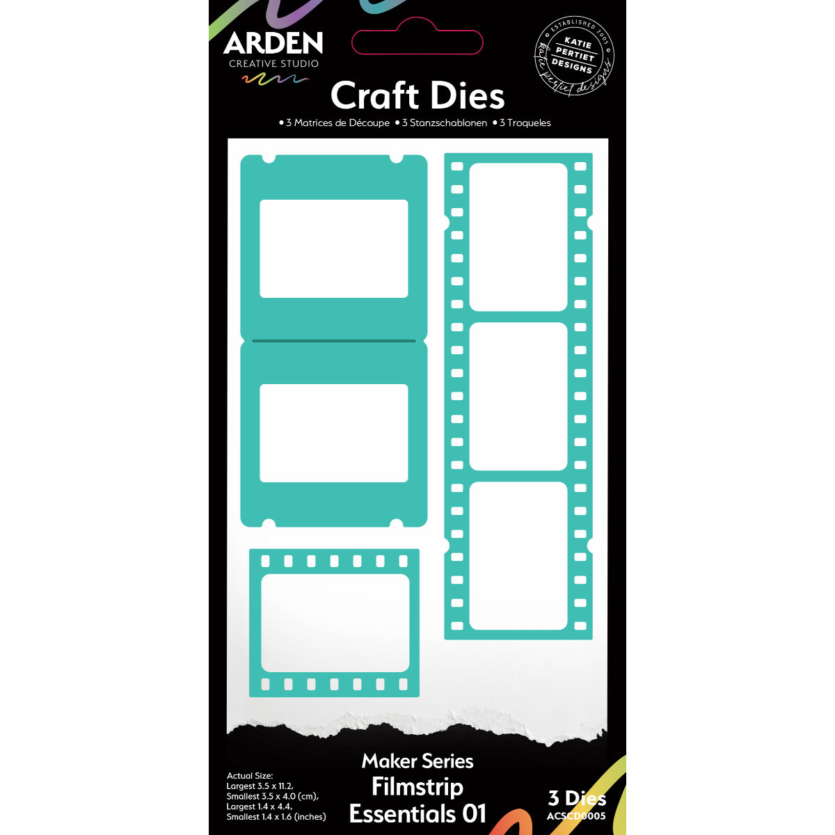 Arden Creative Craft Dies - Maker Series - Filmstrip Essentials