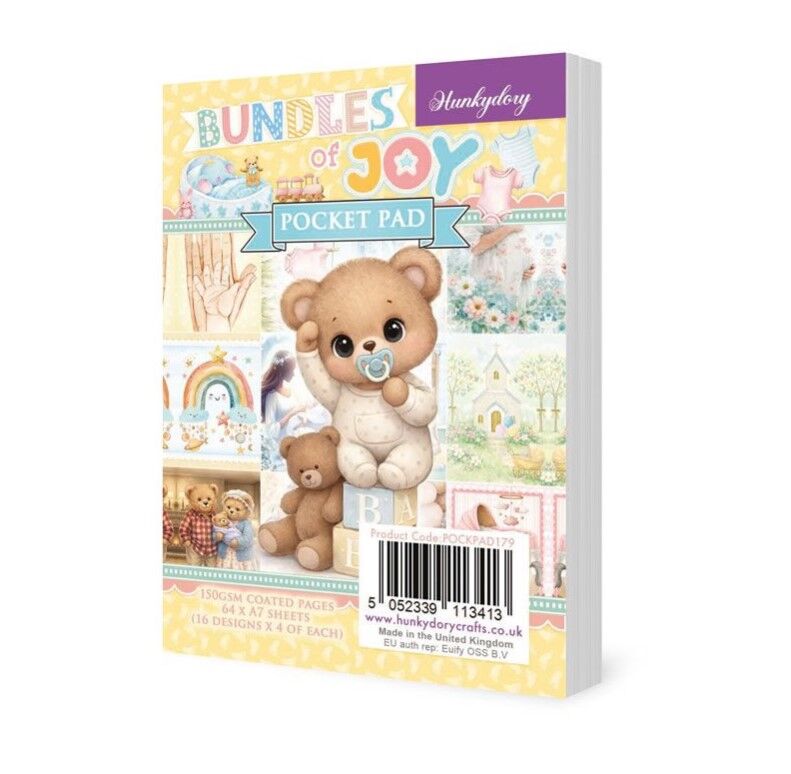 Hunkydory Crafts Bundles of Joy Pocket Pad