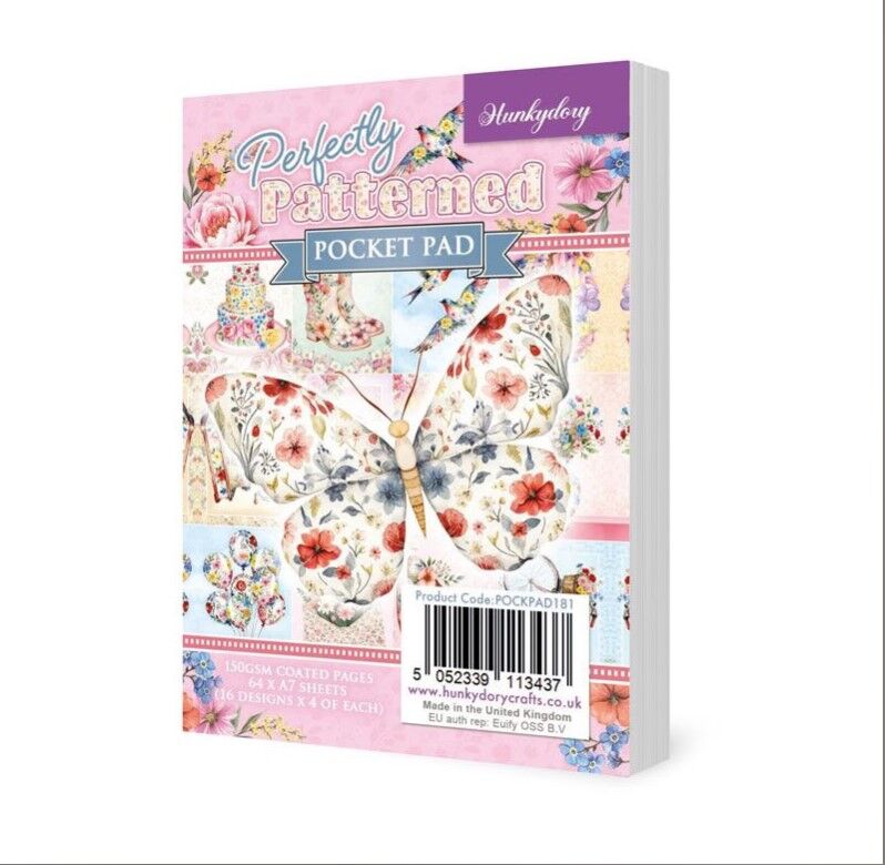 Hunkydory Crafts Perfectly Patterned Pocket Pad