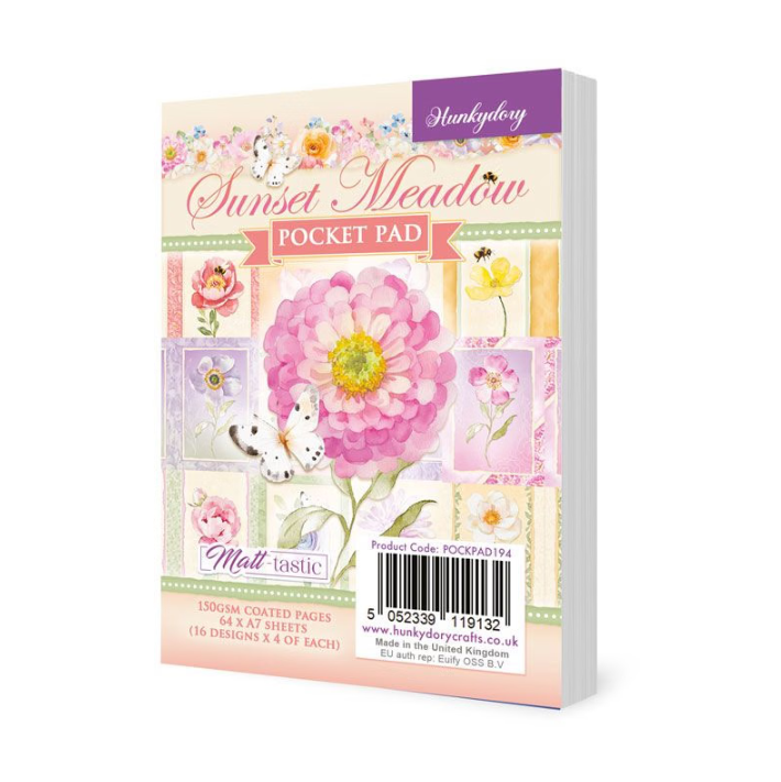 Hunkydory Crafts Sunset Meadow Pocket Pad
