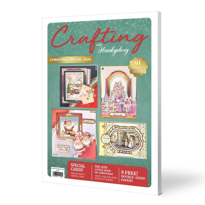 Hunkydory Crafts Crafting with Hunkydory Project Magazine - Christmas Special 2026