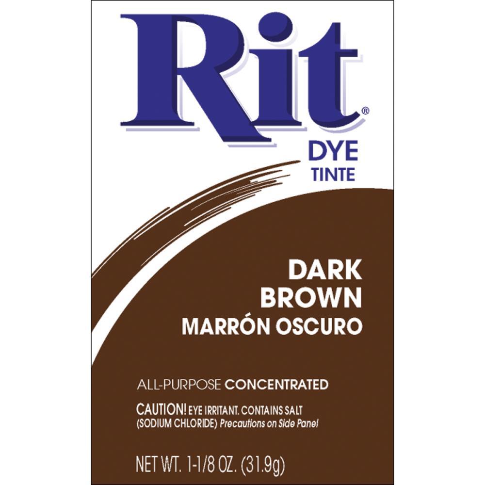 Rit Dye Powder Dark Brown 