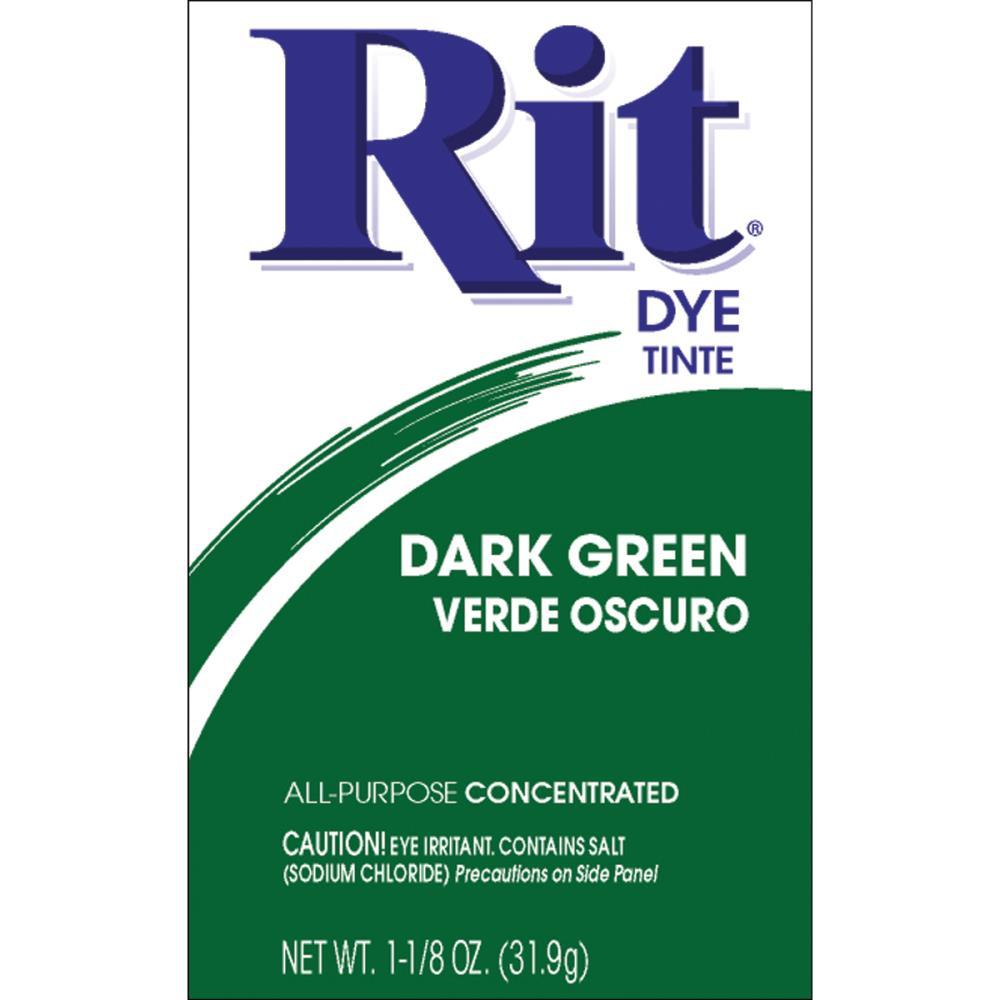 Rit Dye Powder Dark Green 