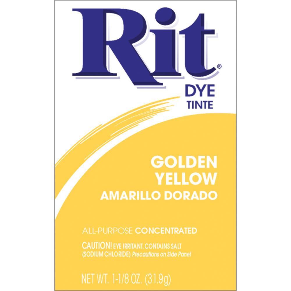 Rit Dye Powder Golden Yellow 