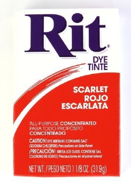Rit Dye Powder Scarlet 
