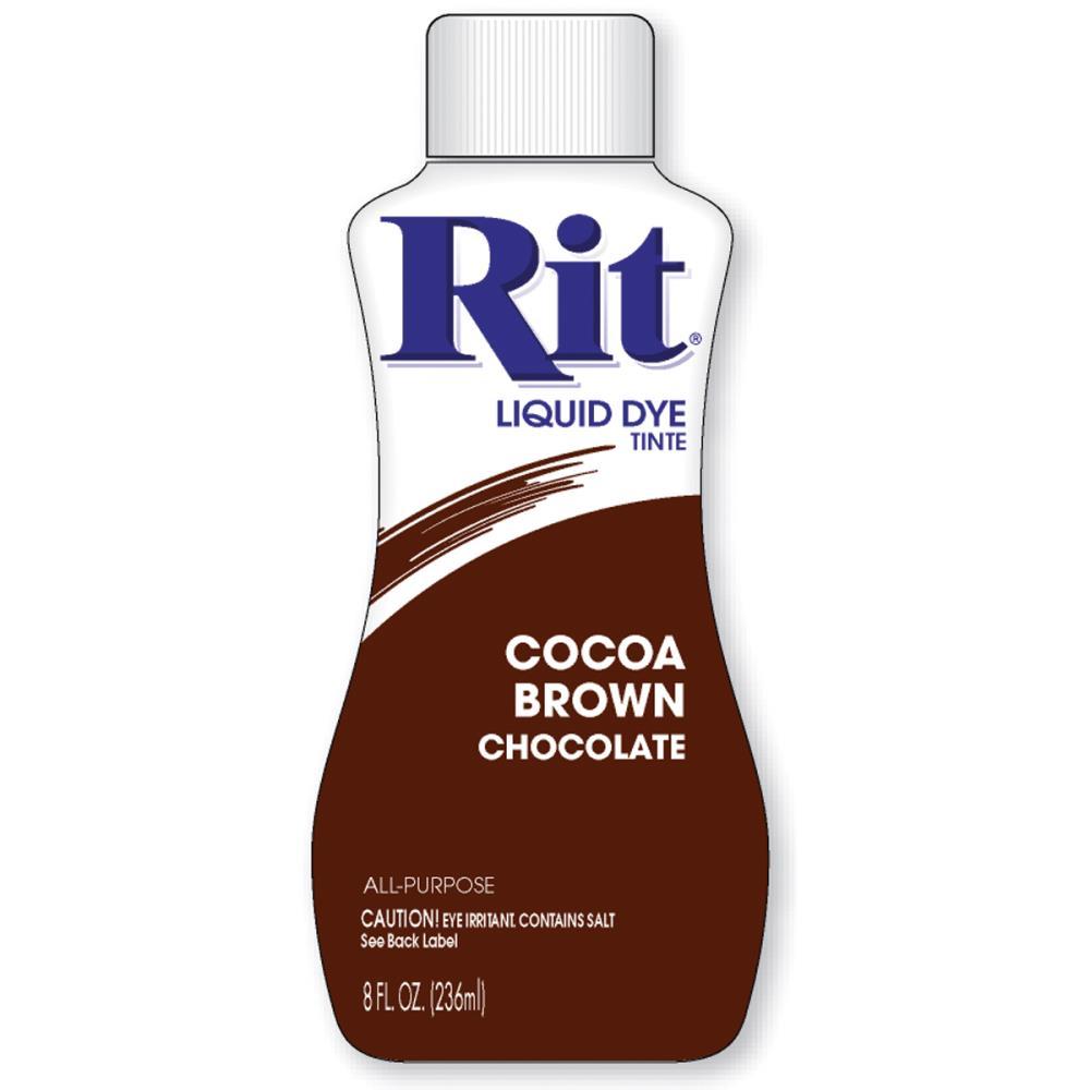 Rit Dye Liquid 236ml Cocoa Brown
