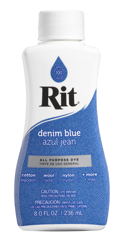 Rit Dye Liquid 236ml Denim Blue