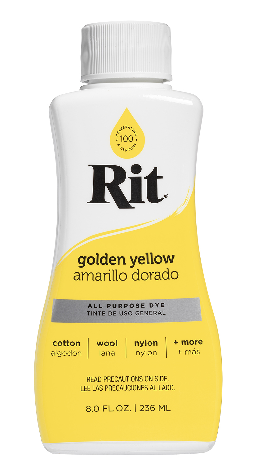 Rit Dye Liquid 236ml Golden Yellow