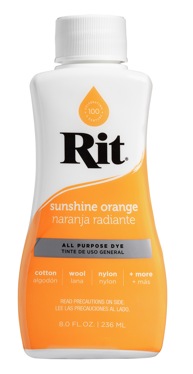 Rit Dye Liquid 236ml Sunshine Orange