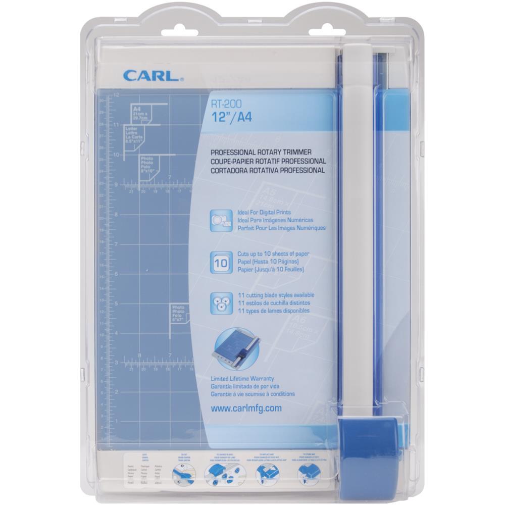CARL A4 12 Inch Professional Rotary Paper Trimmer RT200 