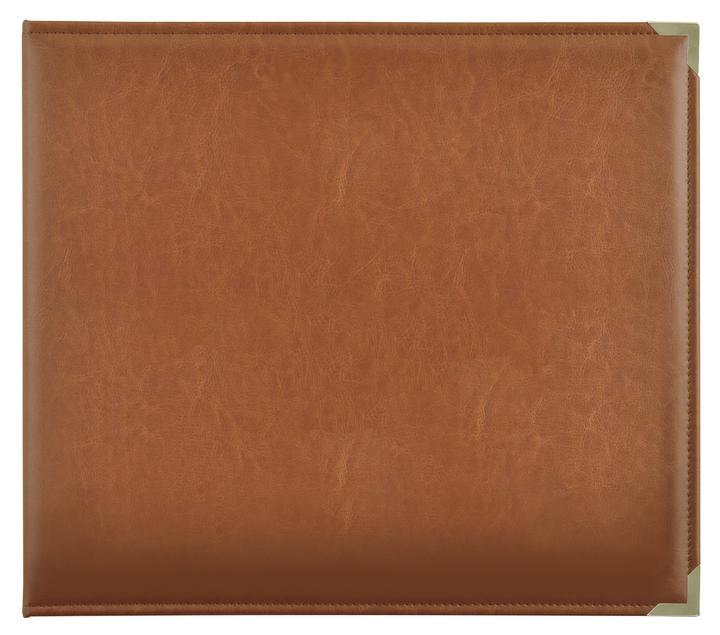 Kaisercraft D Ring Album 12x12 Leather Tan