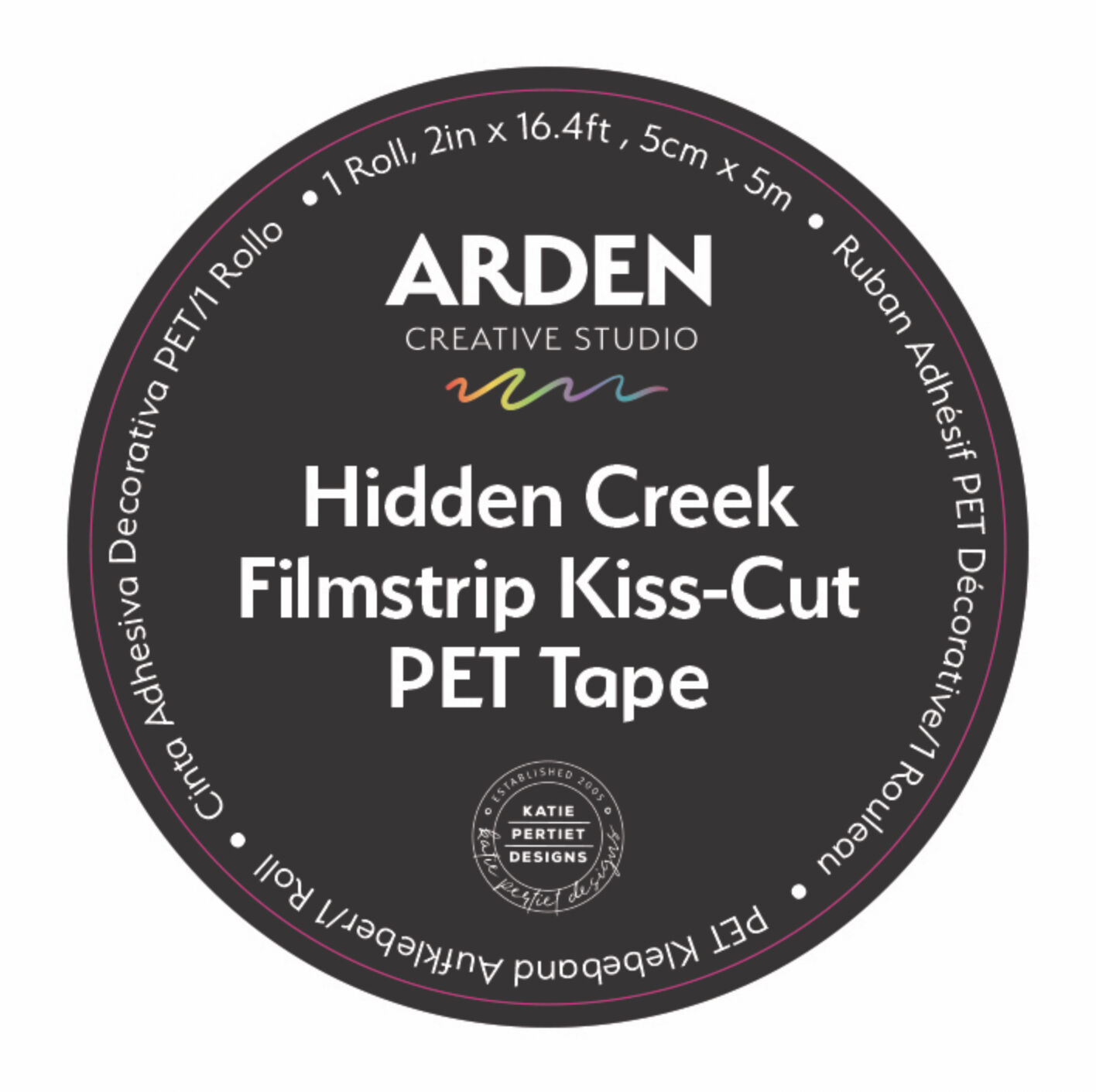 Arden Creative Kiss-Cut PET Tape - Hidden Creek - Film Strip