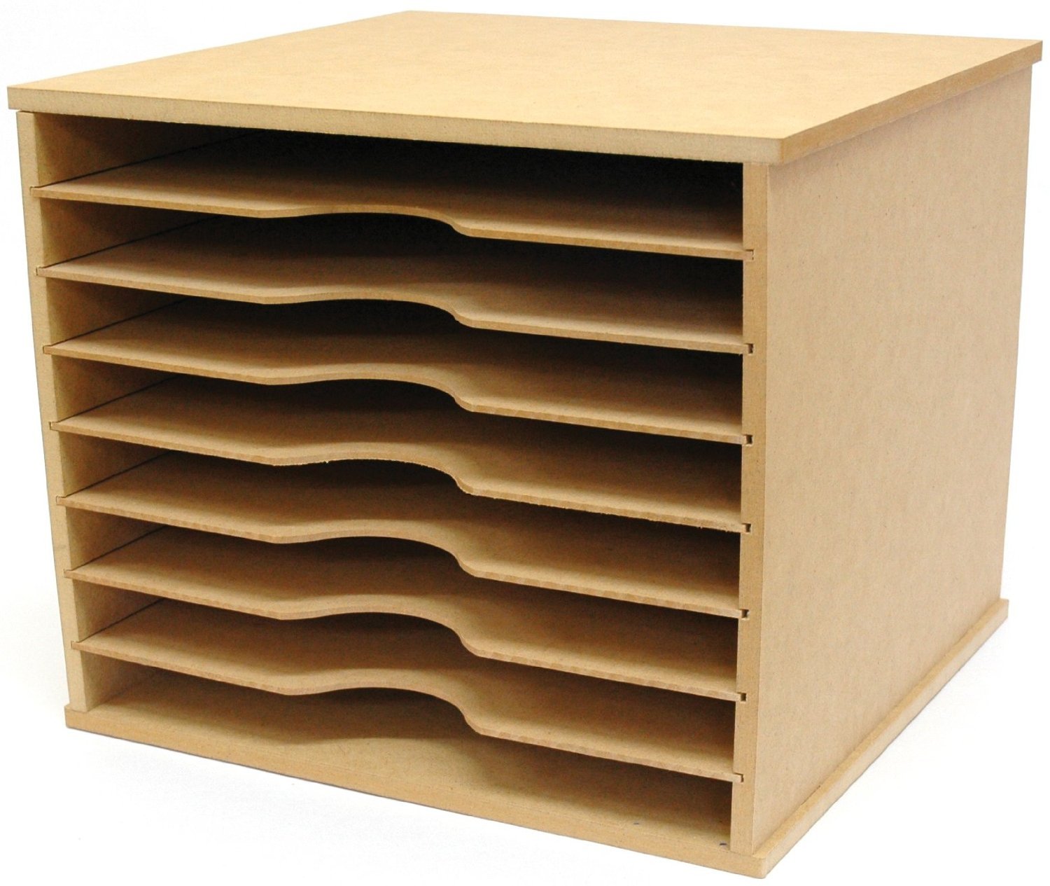 Scrapbooking 12x12 Paper Storage Rack Unit