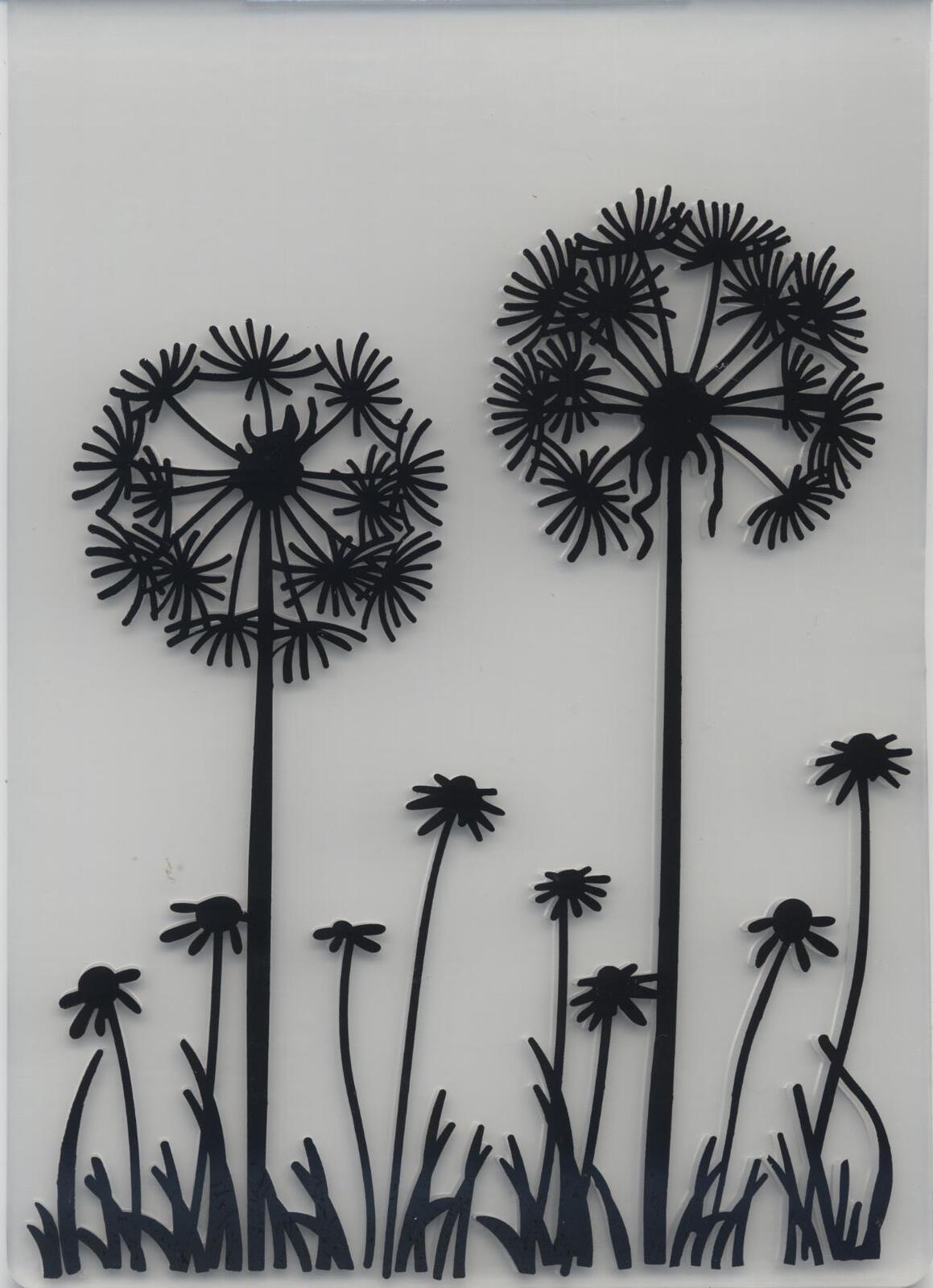 Embossing Folder Dandelions 10.5cm x 14.5cm