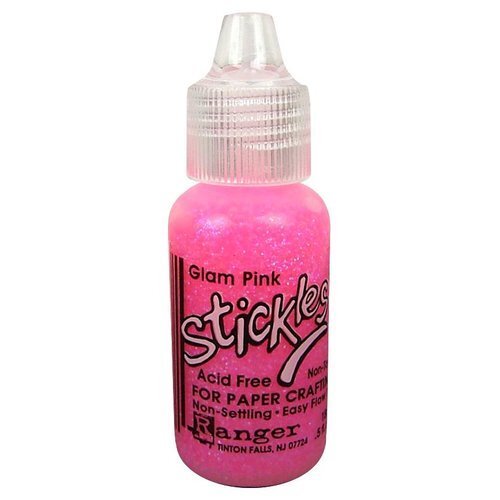 Ranger Stickles Glitter Glue .5oz Glam Pink