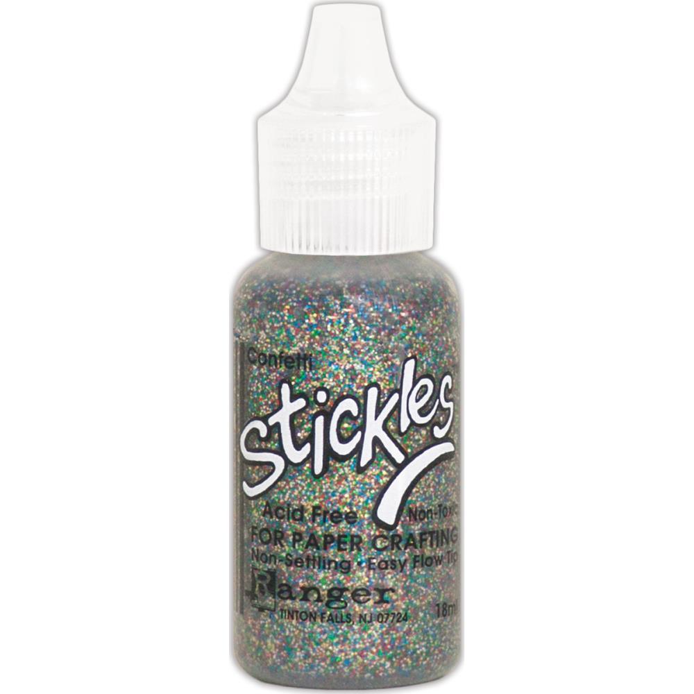 Ranger Stickles Glitter Glue .5oz Confetti