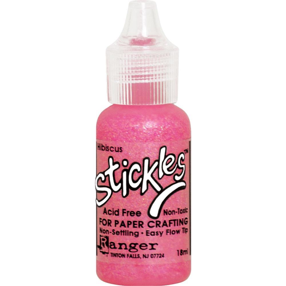 Ranger Stickles Glitter Glue .5oz Hibiscus