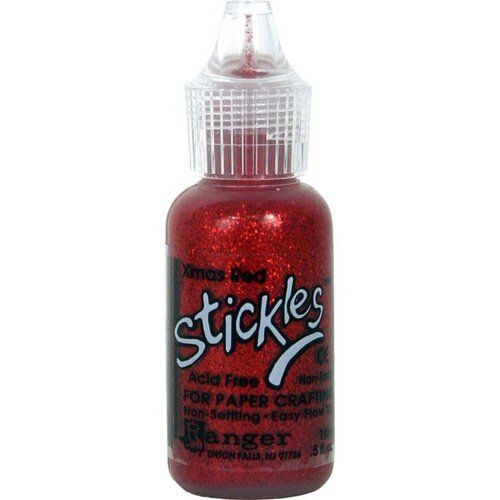 Ranger Stickles Glitter Glue .5oz Christmas Red