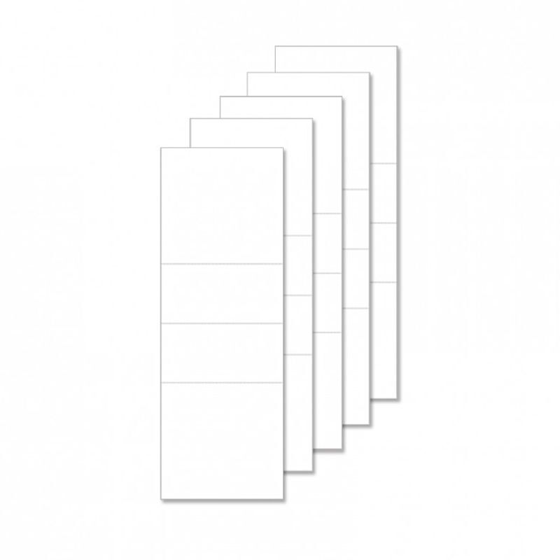 Hunkydory Crafts Fancy Shaped Card Blanks 6x6 Square Easel 300gsm 5pk