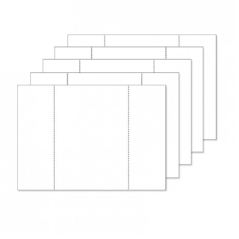Hunkydory Crafts A5 Centre Fold Ink Me Cards and Envelopes 300gsm 5pk