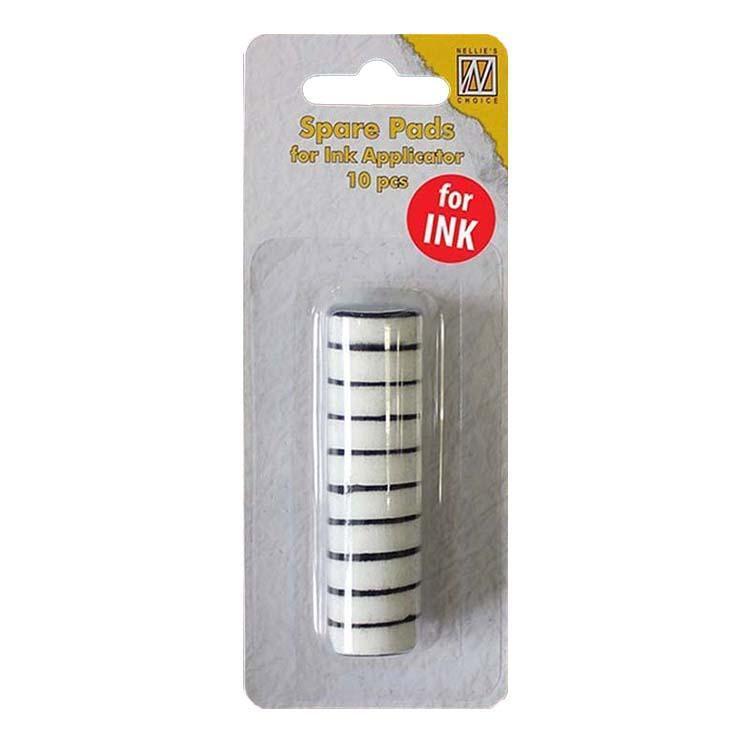 Nellie's Choice Ink Blending Foam Pads 10pcs Round Small 2cm SIAP005