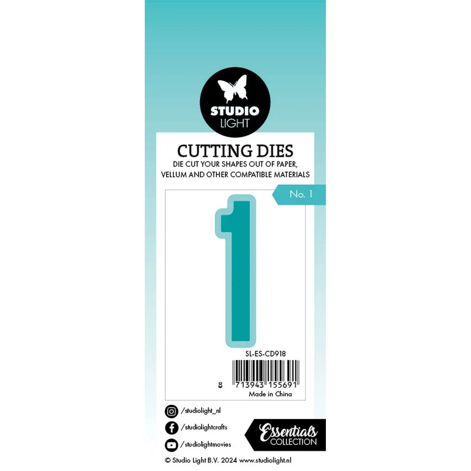 Studio Light • Essentials Cutting Die Number 1