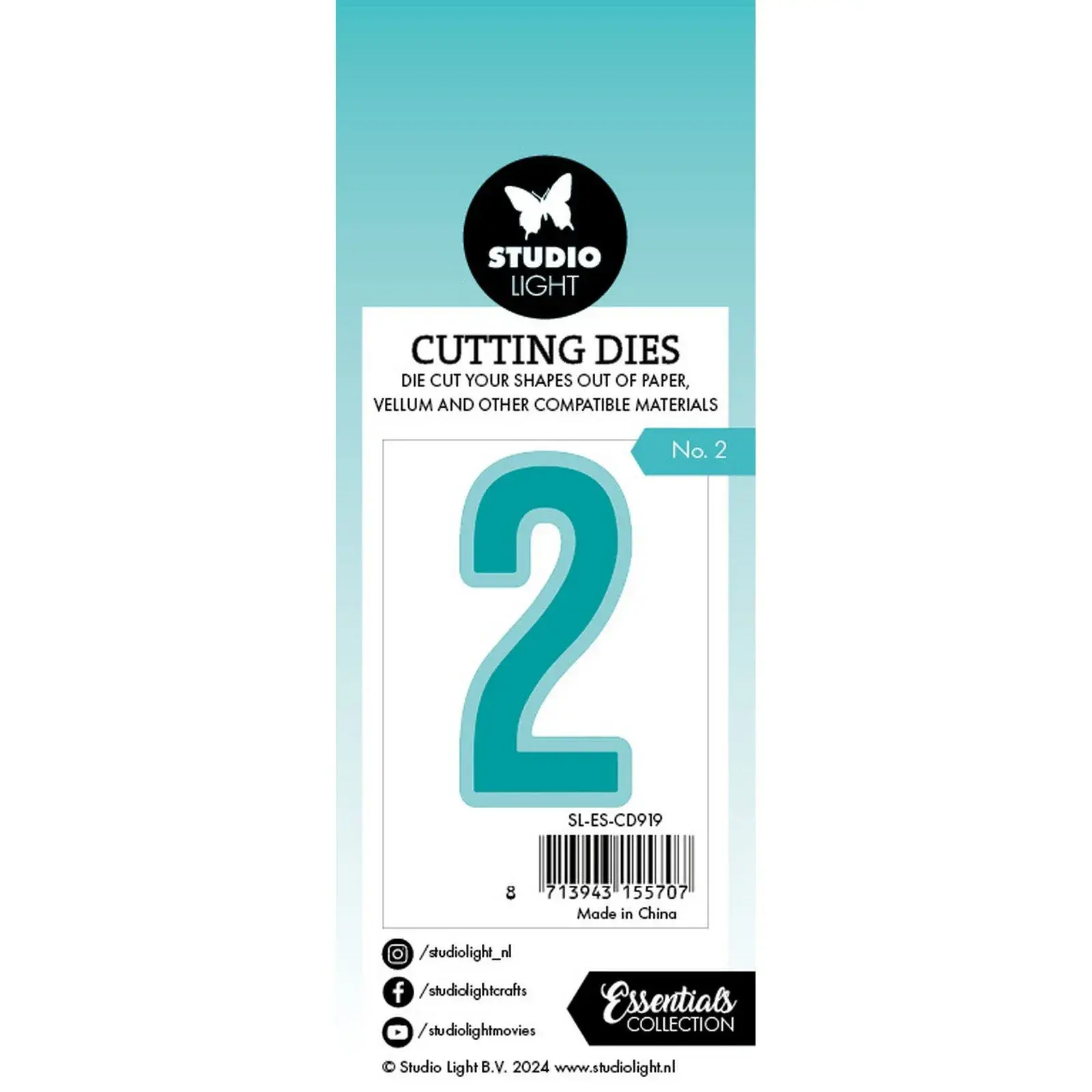 Studio Light • Essentials Cutting Die Number 2