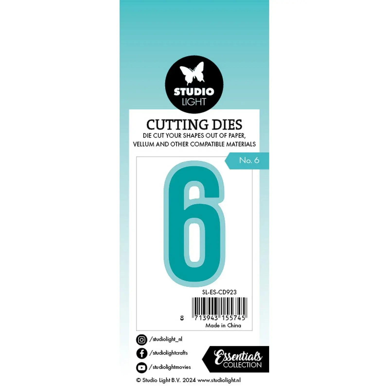 Studio Light • Essentials Cutting Die Number 6