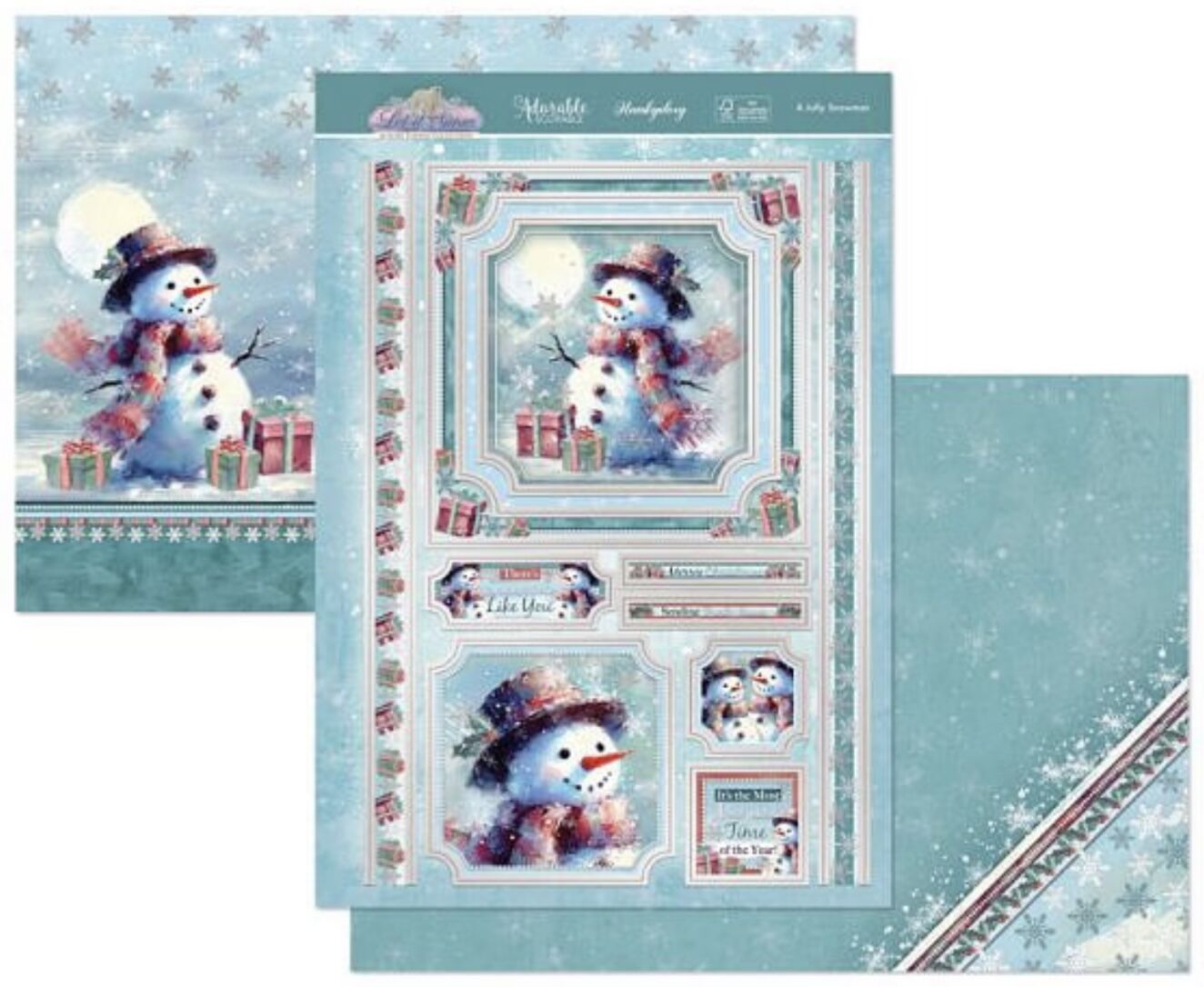 Hunkydory Jolly Snowman Luxury Topper Set
