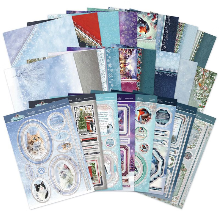 Hunkydory Crafts Snow is Falling Luxury Topper Collection