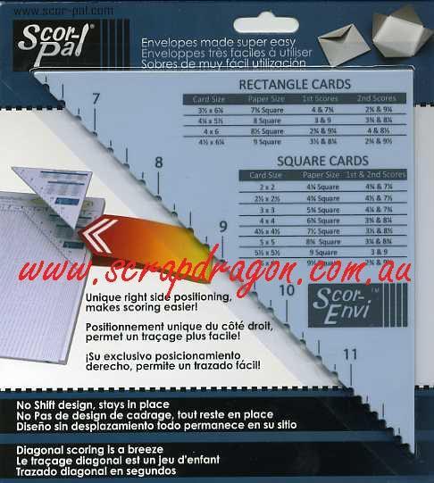 Scor-Pal Scor-Envi Envelopes made Super Easy 