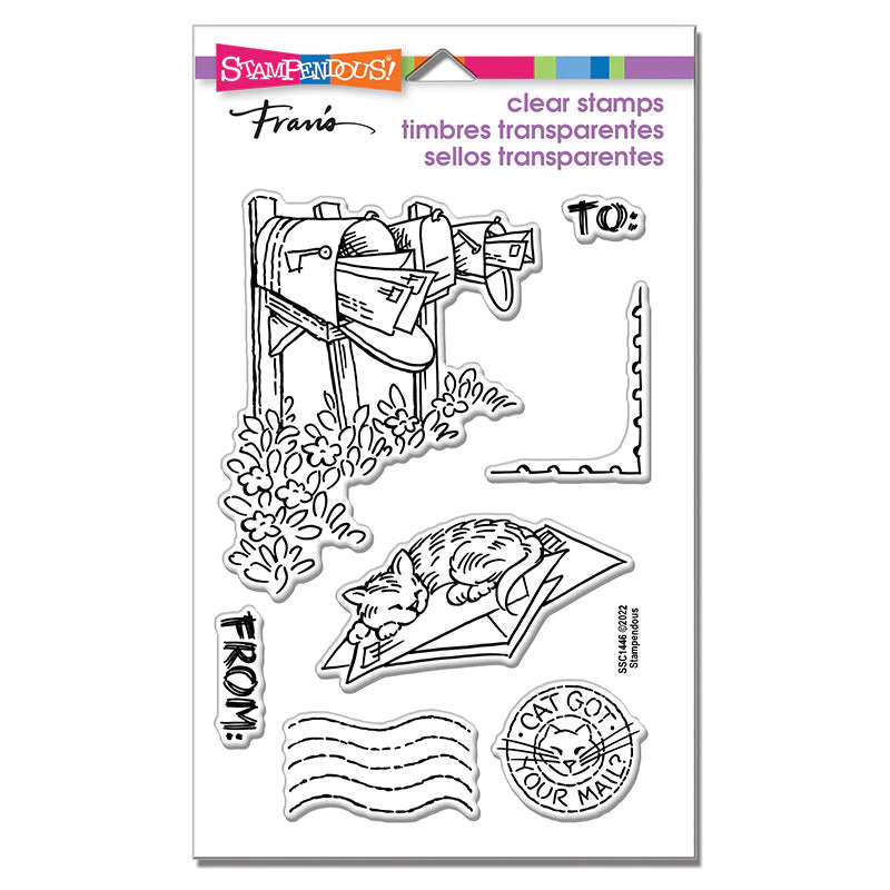 Stampendous Mailbox Country Perfectly Clear Stamp Set SSC1446