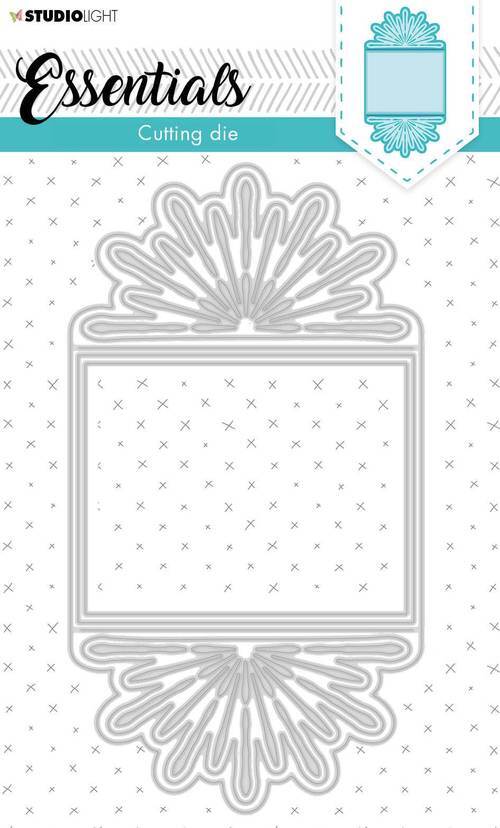 Studio Light Dies Essentials Cardshape Trilogy Flower nr.368