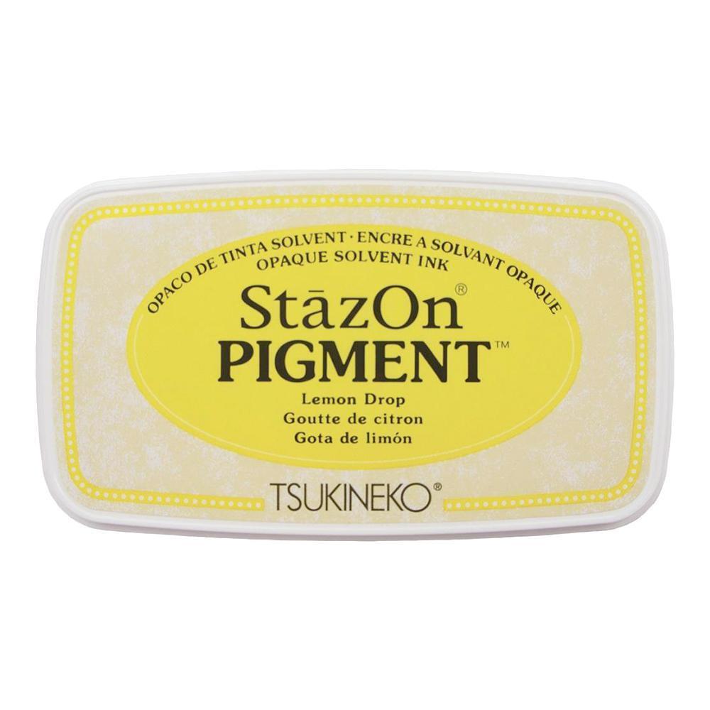 StazOn Pigment Ink Pad Lemon Drop