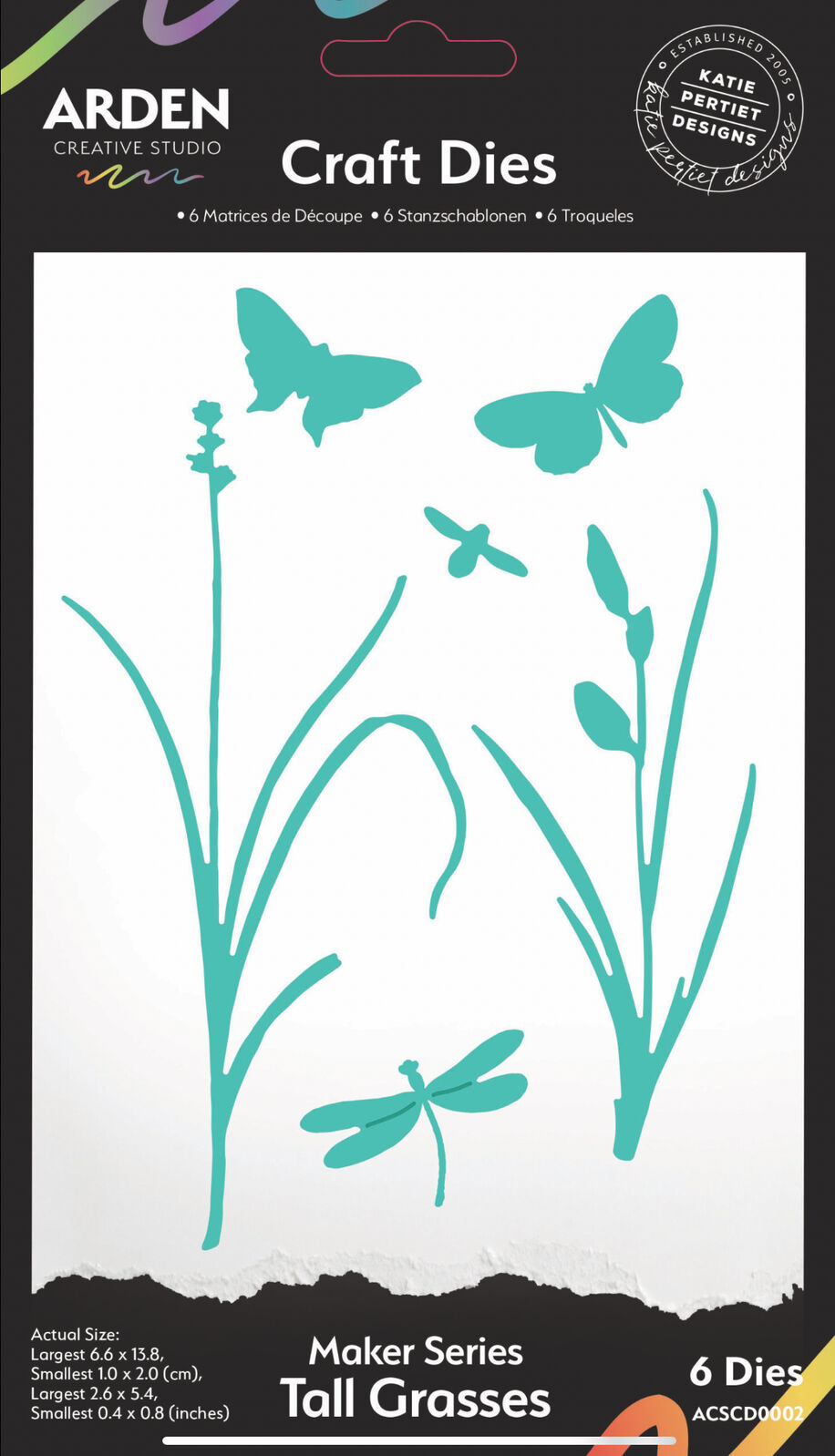 Arden Creative Craft Dies - Hidden Creek - Tall Grasses