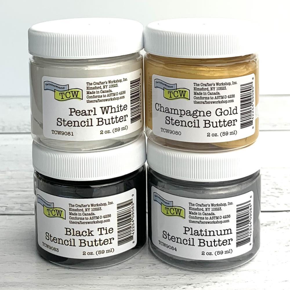 The Crafters Workshop Stencil Butter 4/PK Celebration