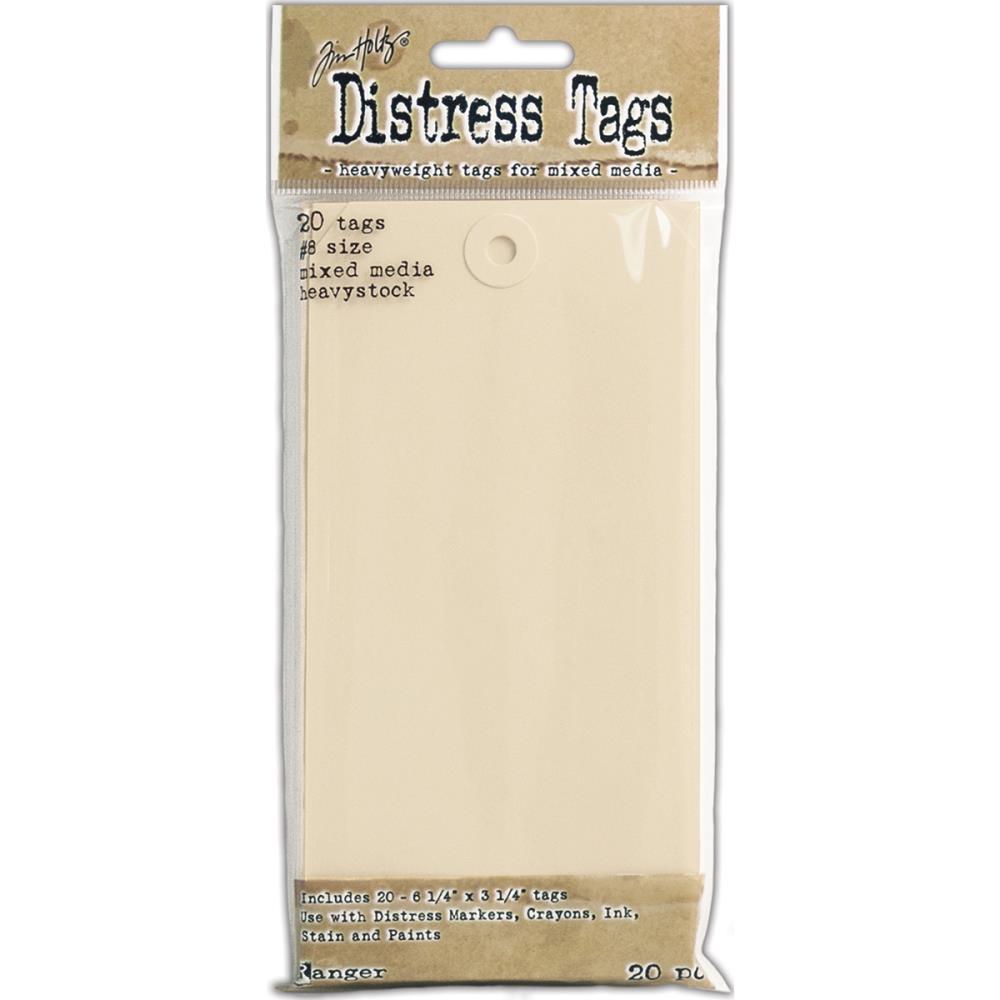 Tim Holtz Distress Mixed Media Heavystock Tags 6.25 x 3.25 20 Pack