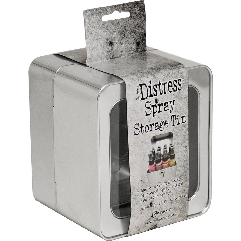 Tim Holtz Distress Spray Storage Tin Holds 12 Bottles