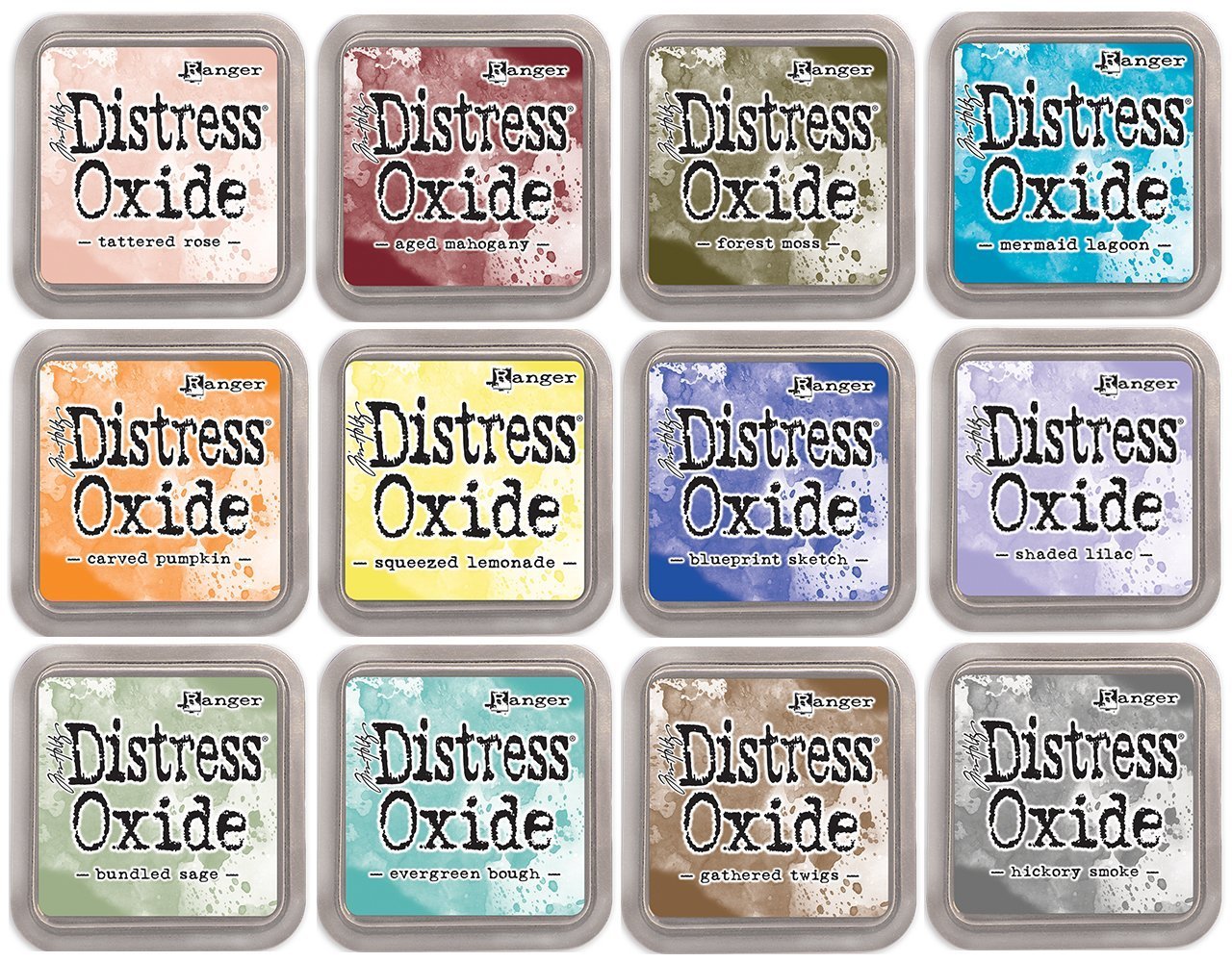 Tim Holtz Distress Oxide Ink Pad 12 Colours Set 3