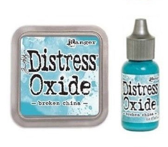 Tim Holtz Distress Oxide Ink Pad + Reinker Broken China