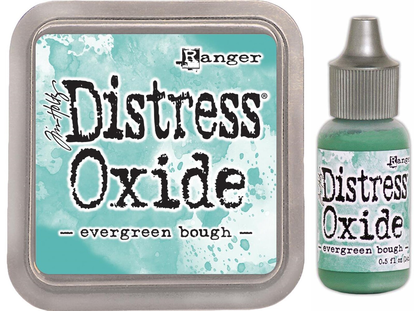 Tim Holtz Distress Oxide Ink Pad + Reinker Evergreen Bough