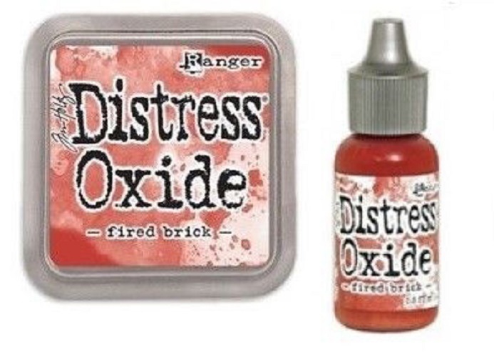 Tim Holtz Distress Oxide Ink Pad + Reinker Fired Brick