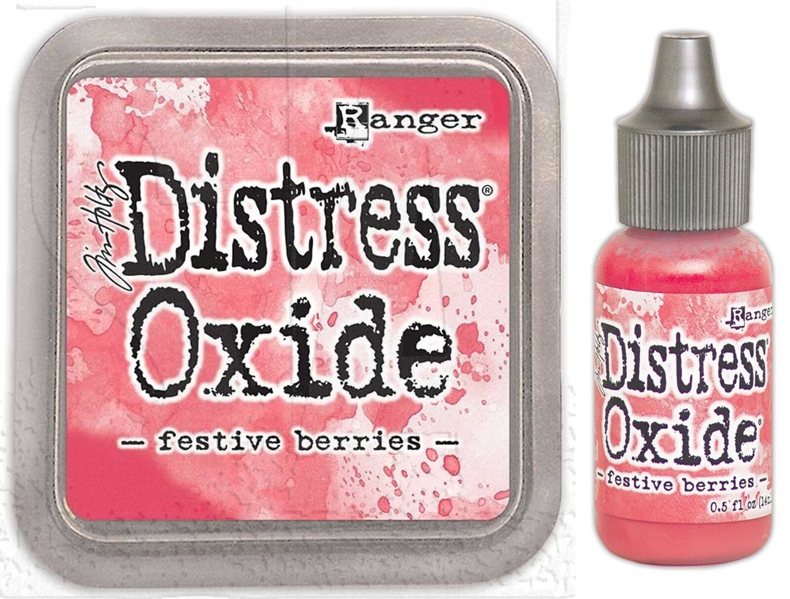 Tim Holtz Distress Oxide Ink Pad + Reinker Festive Berries