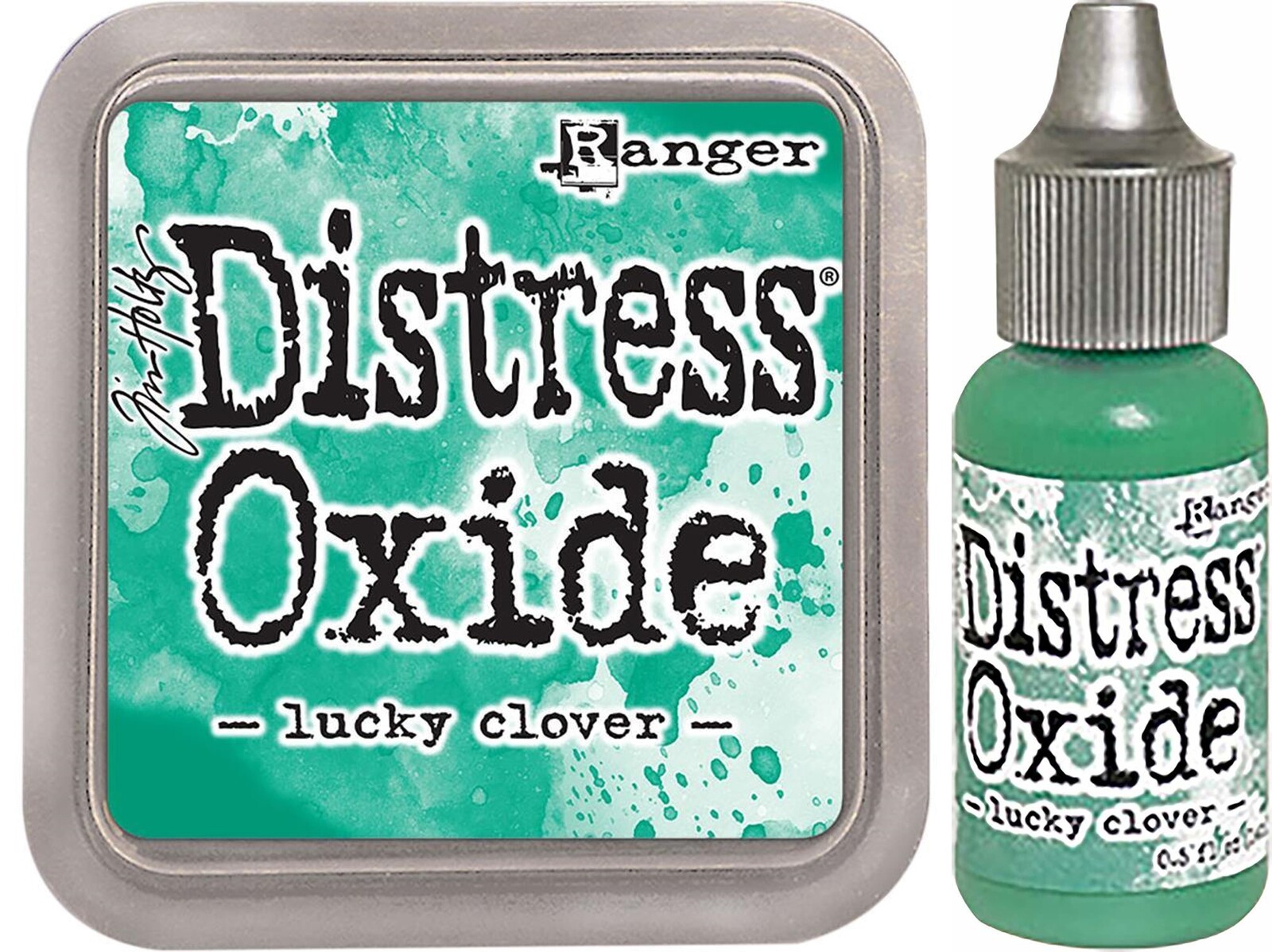Tim Holtz Distress Oxide Ink Pad + Reinker Lucky Clover