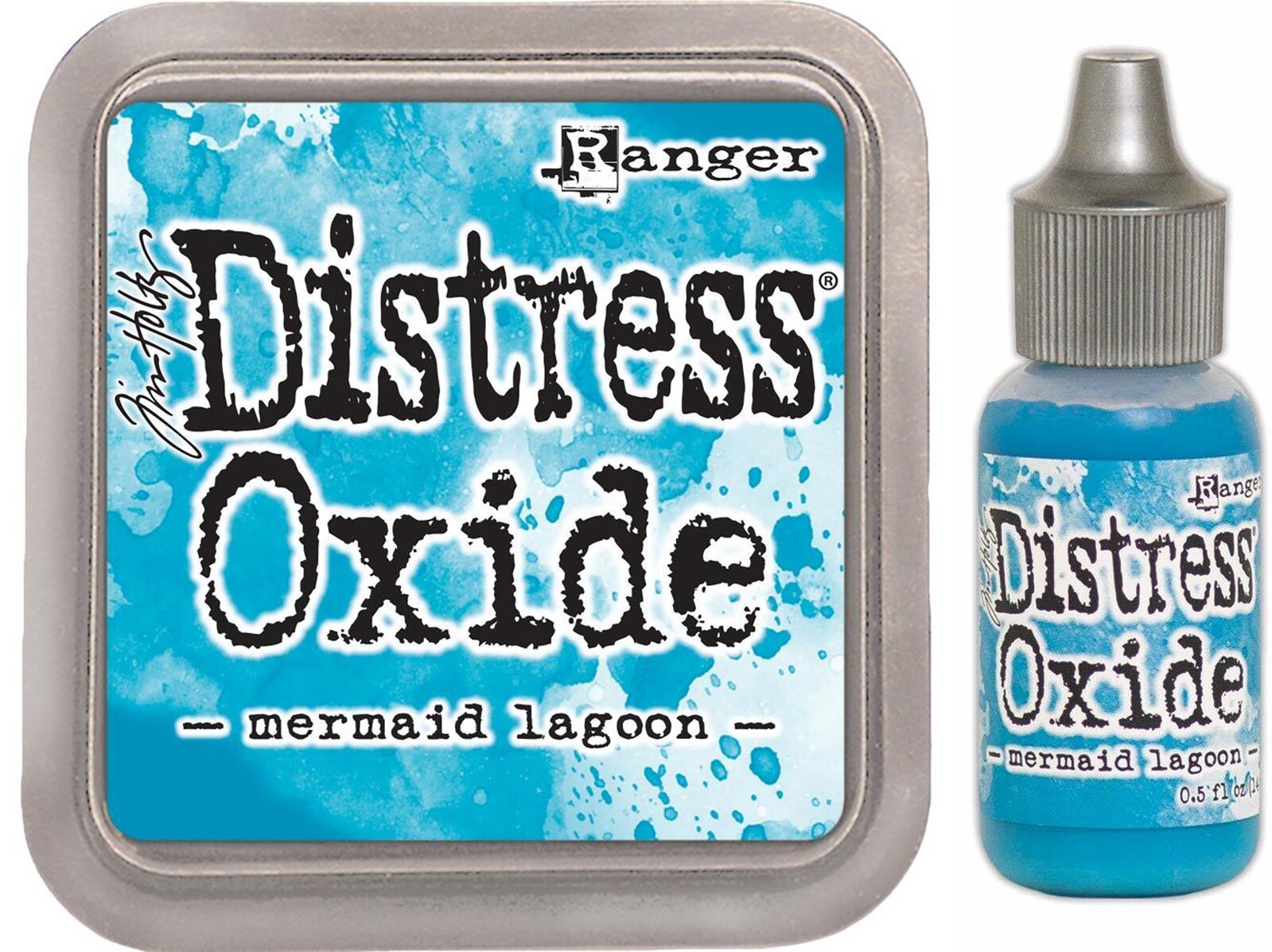 Tim Holtz Distress Oxide Ink Pad + Reinker Mermaid Lagoon