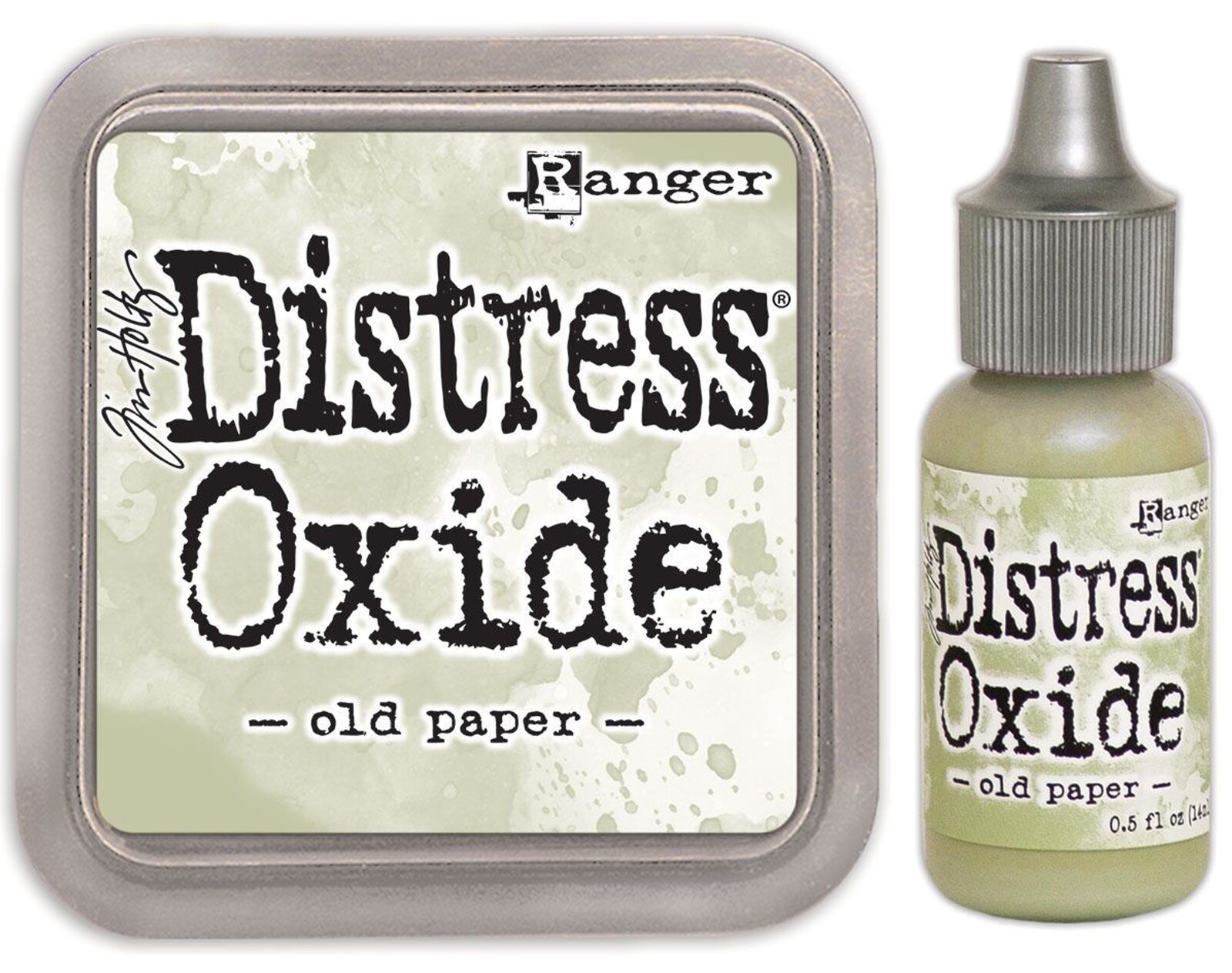 Tim Holtz Distress Oxide Ink Pad + Reinker Old Paper