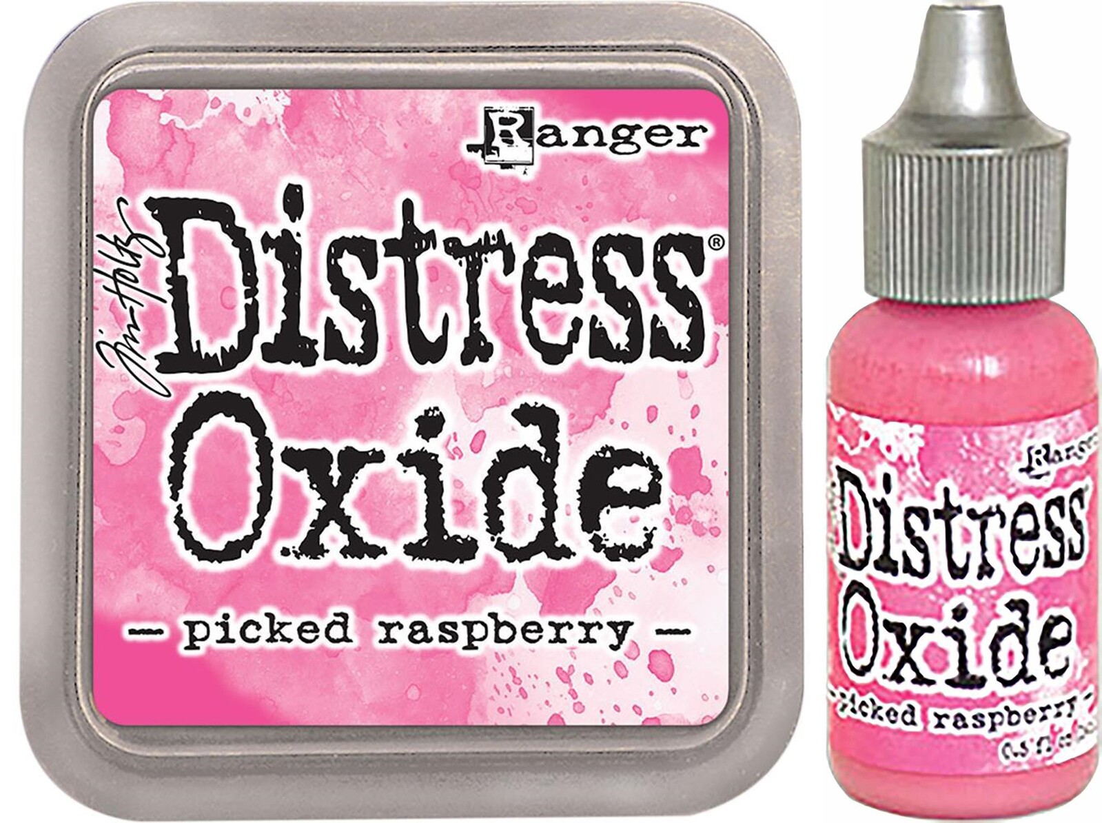 Tim Holtz Distress Oxide Ink Pad + Reinker Picked Raspberry
